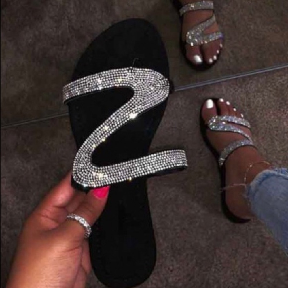 Rhinestone Sandals
